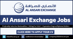 Al Ansari Exchange Careers