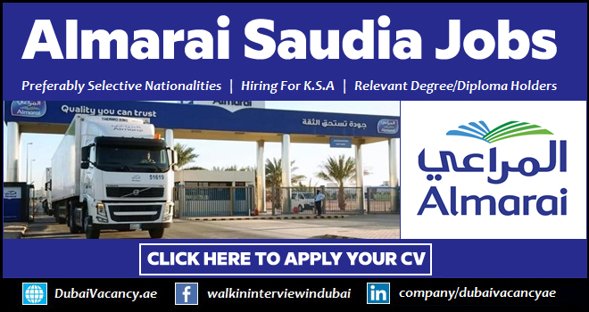 Almarai Careers Saudi Arabia