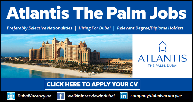 Atlantis The Palm Careers 1