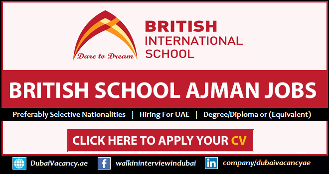 British International School Ajman Careers