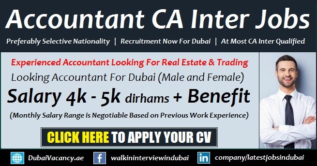 CA Jobs in Dubai