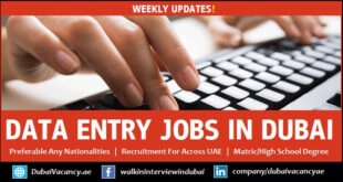 Data Entry Jobs in Dubai