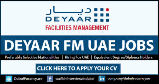 Deyaar Careers Dubai