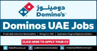 Dominos UAE Careers