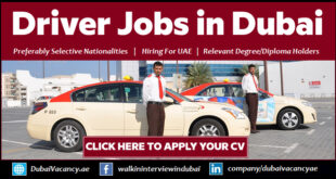 Driver Jobs in Dubai