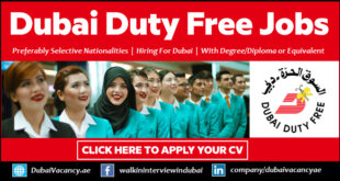 Dubai Duty Free Careers