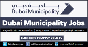 Dubai Municipality Careers