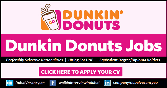 Dunkin Donuts Careers