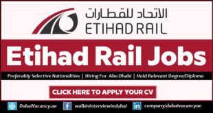 Etihad Rail Careers