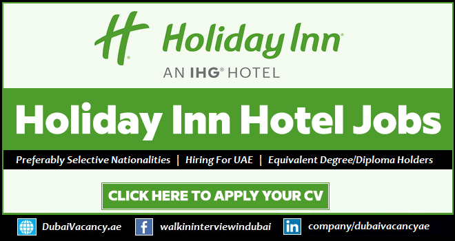 Holiday Inn Careers Dubai