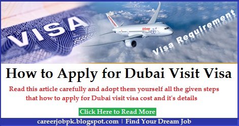 How To Apply For Dubai Visit Visa