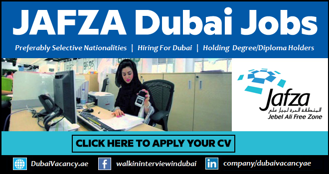 JAFZA Careers Jebel Ali Free Zone