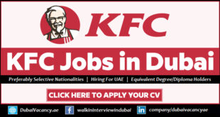 KFC Careers Dubai