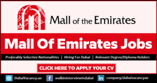 Mall of Emirates Careers