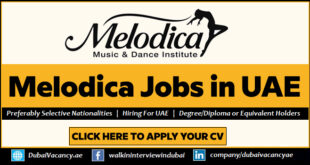 Melodica Careers Dubai