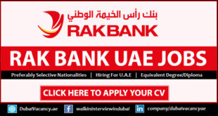 RAK Bank Careers