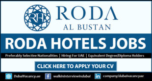 RODA Hotels & Resorts Careers