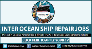 Shipping Jobs in Dubai