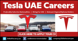 Tesla Careers UAE