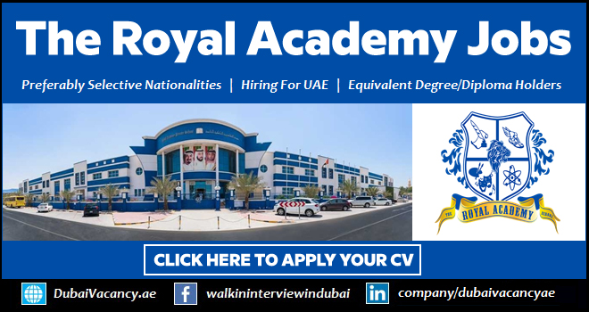 The Royal Academy Ajman Careers 1