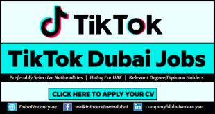 TikTok Careers Dubai