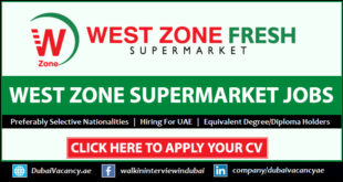 West Zone Supermarket Careers