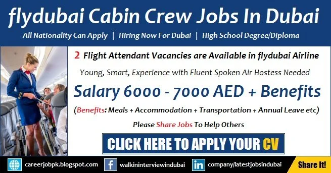 flydubai Cabin Crew Jobs